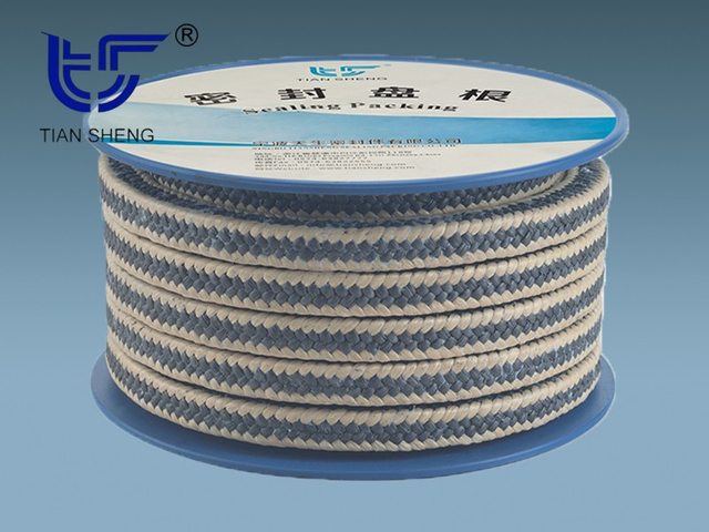 TS 409 芳纶纤维四角增强石墨聚四氟乙烯填料